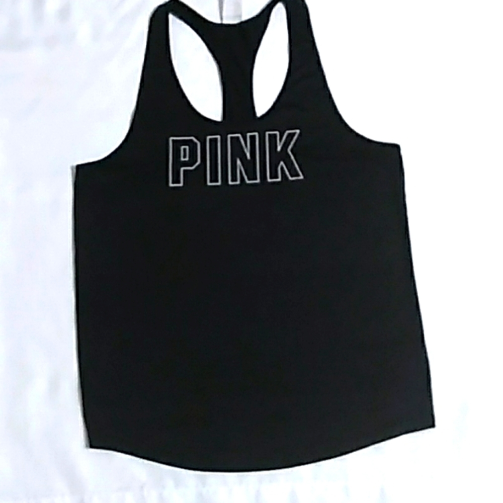 A Size small  black PINK Victoria Secret tank top.